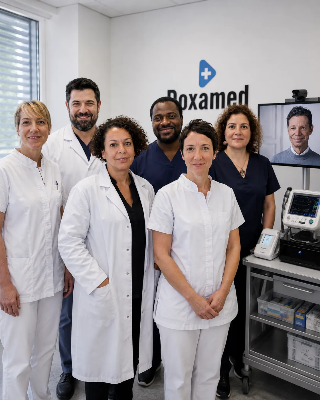 Une équipe Doxamed : professionnels de santé et technologie au service du patient