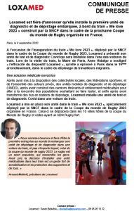 références communique presse coupe du monde rugby